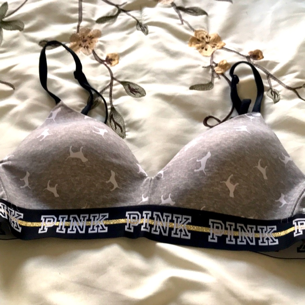 Small PINK bra.